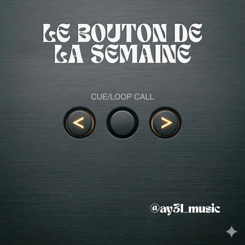 Boutons Cue Loop Call Technique sur platine DJ